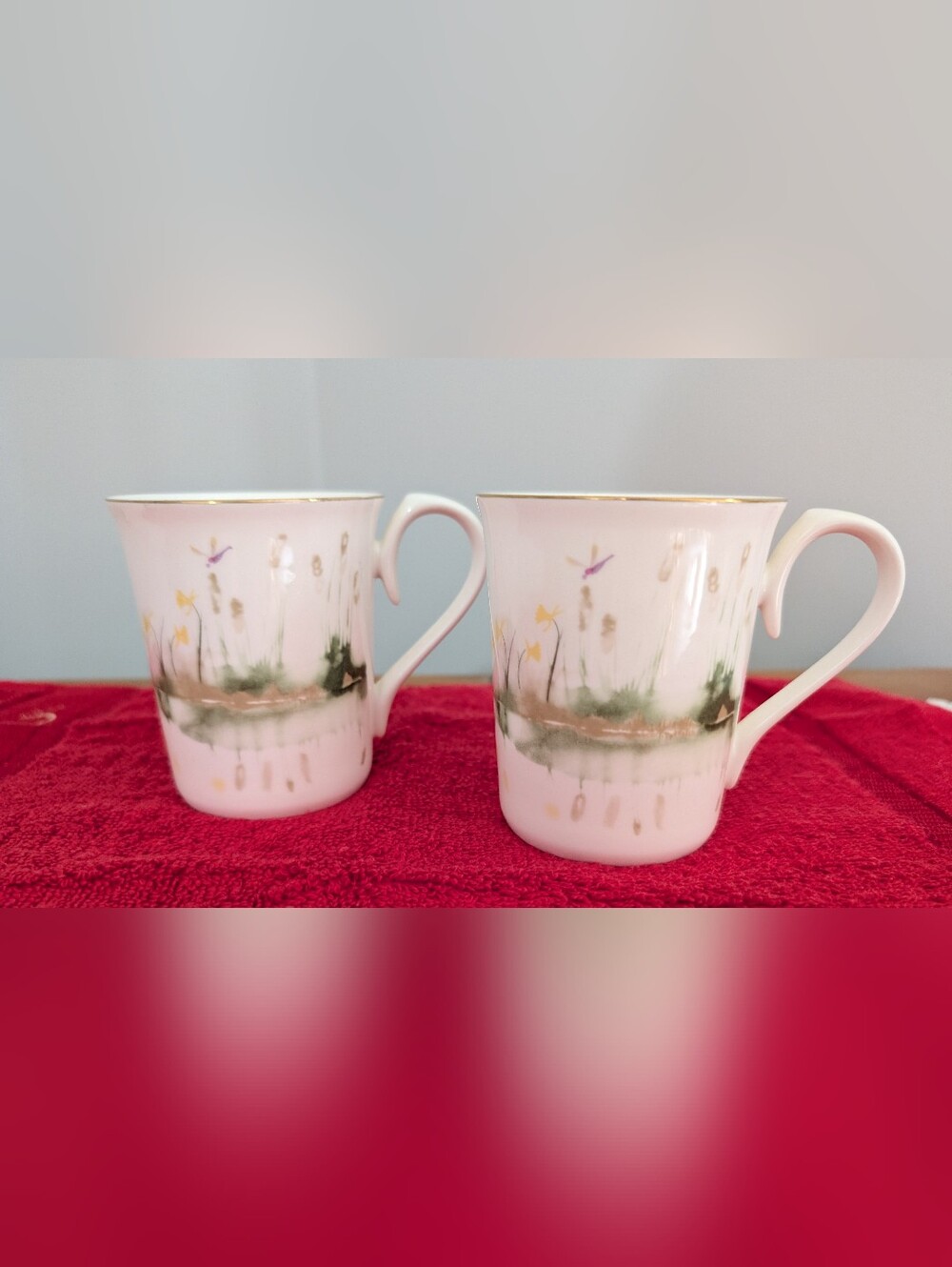 Royal Wessex Fine Bone China "Reflections", 2 Cups